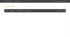 Desktop Screenshot of kostafurniture.com